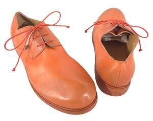 Marsell Grained Leather Derby Shoes US 11 EU 44 Mens Orange $795